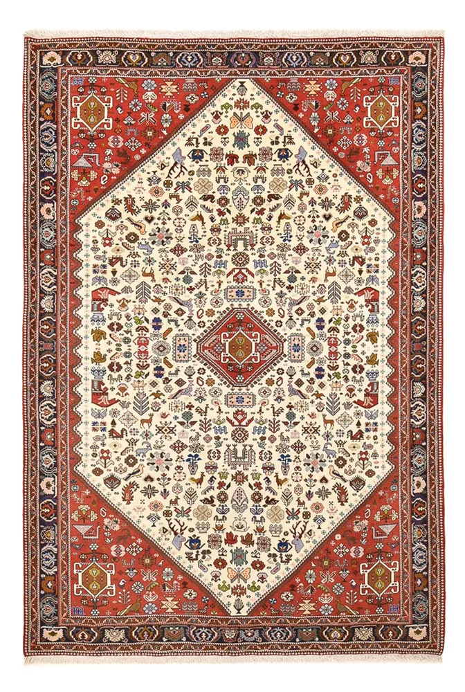 Gabbeh teppe - Kashkuli persisk teppe - 302 x 208 cm - beige