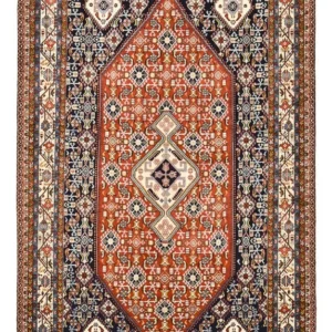 Gabbeh teppe - Kashkuli persisk teppe - 330 x 195 cm - lys rød