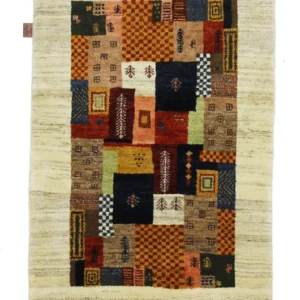 Gabbeh teppe - Loribaft Indus - 127 x 85 cm - flerfarget