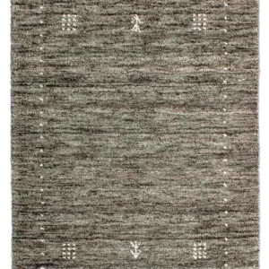 Gabbeh teppe - Loribaft Indus - 95 x 63 cm - grå