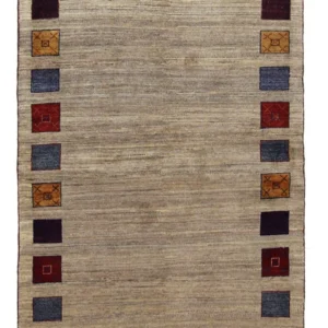 Gabbeh teppe - Loribaft Indus - 156 x 102 cm - beige