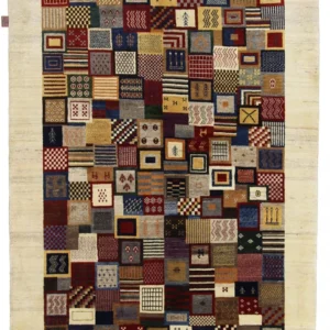 Gabbeh teppe - Loribaft Indus - 197 x 142 cm - flerfarget