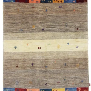 Gabbeh teppe - Loribaft Indus - 236 x 170 cm - flerfarget