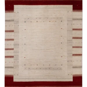 Gabbeh teppe - Loribaft Indus - 357 x 244 cm - beige