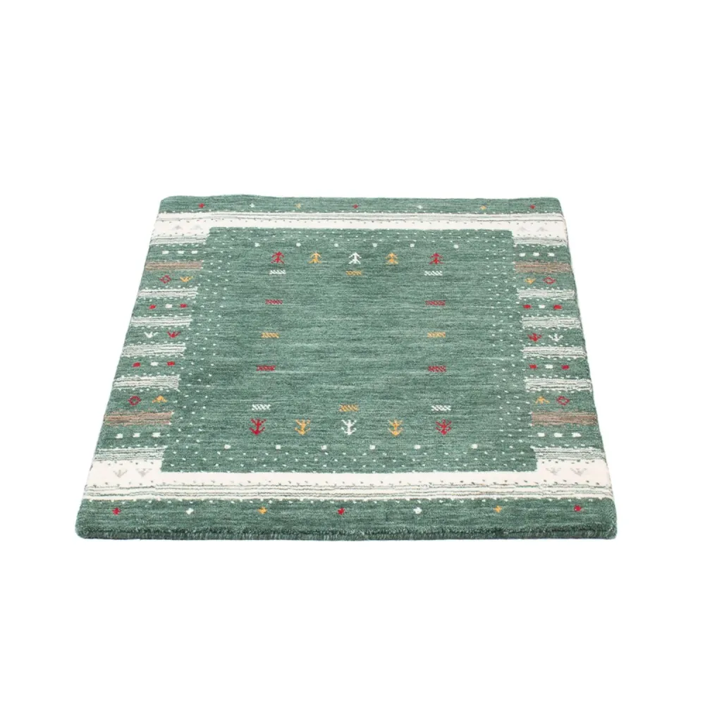 Gabbeh teppe - Loribaft Indus - 90 x 60 cm - flerfarget