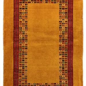 Gabbeh teppe - Loribaft persisk teppe - 118 x 84 cm - brun