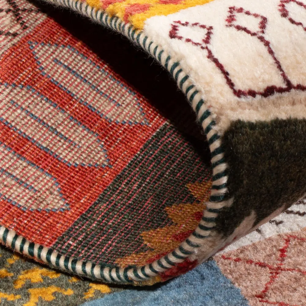 Gabbeh teppe - Loribaft persisk teppe - 125 x 82 cm - flerfarget