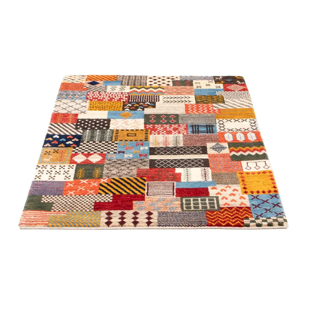 Gabbeh teppe - Loribaft persisk teppe - 125 x 82 cm - flerfarget