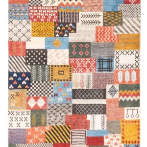 Gabbeh teppe - Loribaft persisk teppe - 125 x 82 cm - flerfarget