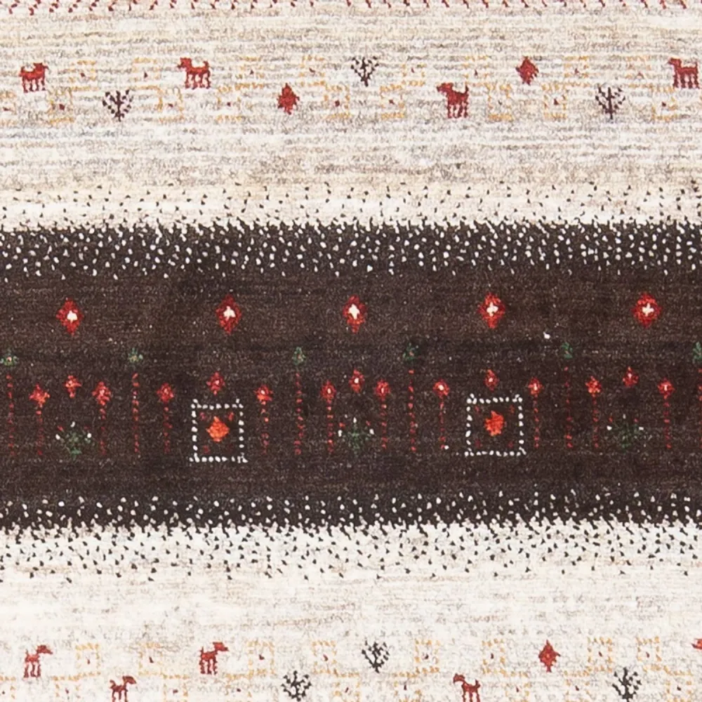 Gabbeh teppe - Loribaft persisk teppe - 126 x 84 cm - flerfarget