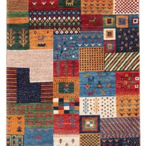 Gabbeh teppe - Loribaft persisk teppe - 130 x 82 cm - flerfarget