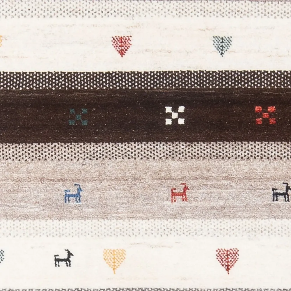 Gabbeh teppe - Loribaft persisk teppe - 130 x 85 cm - flerfarget