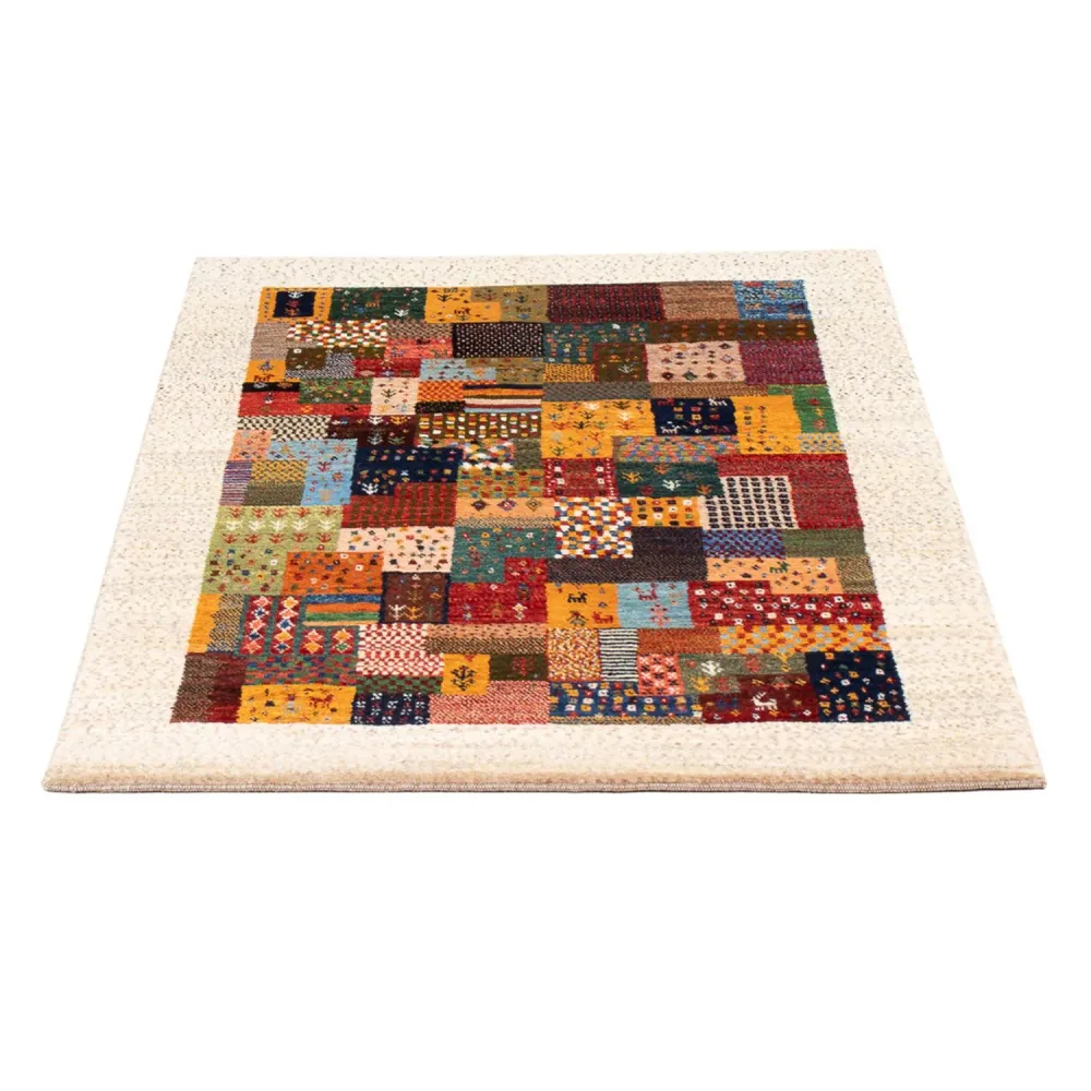 Gabbeh teppe - Loribaft persisk teppe - 134 x 82 cm - flerfarget