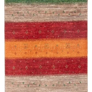 Gabbeh teppe - Loribaft persisk teppe - 135 x 85 cm - flerfarget