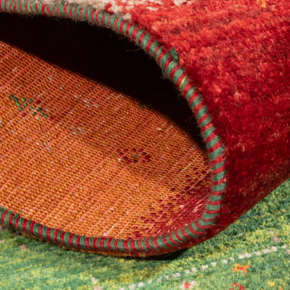 Gabbeh teppe - Loribaft persisk teppe - 135 x 85 cm - flerfarget