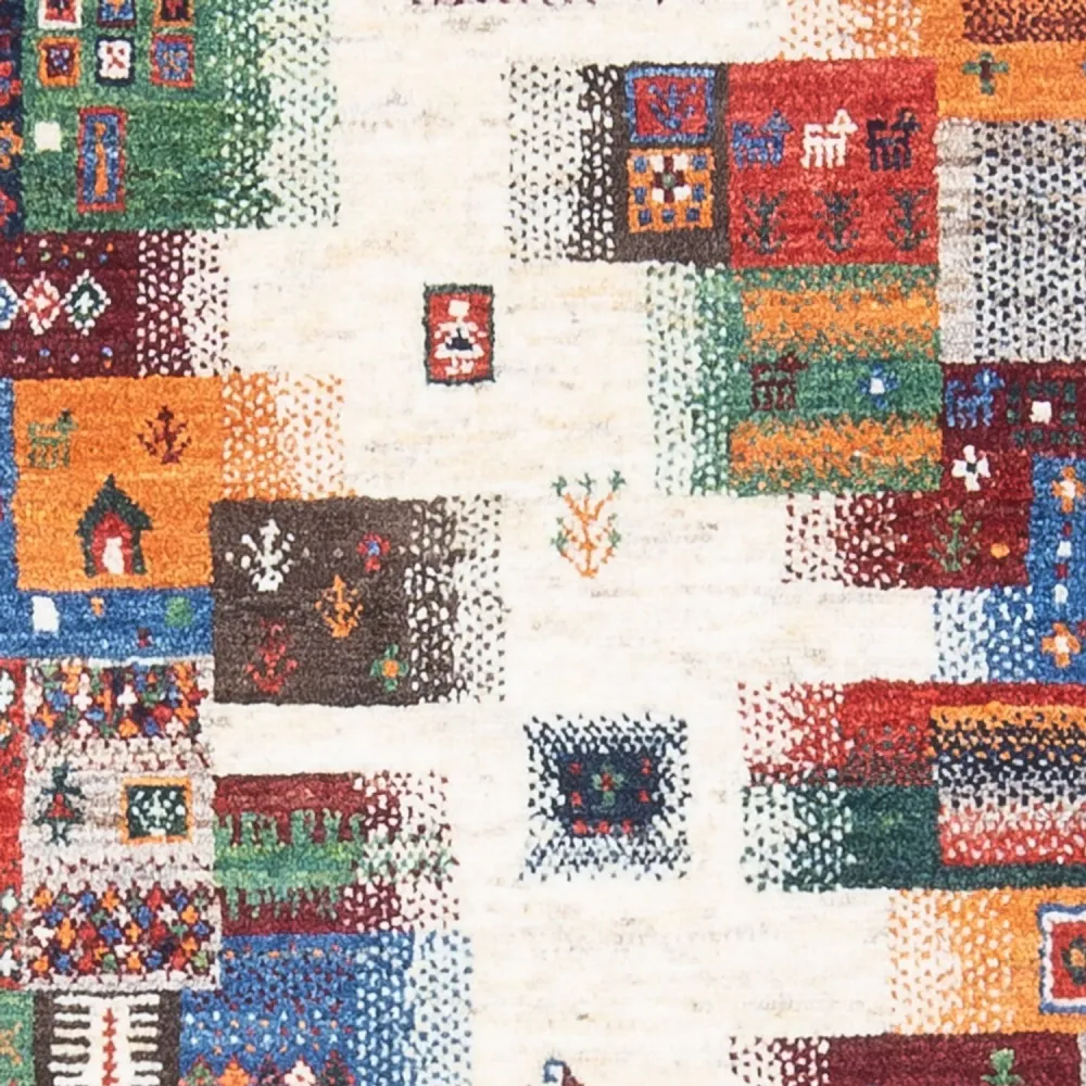 Gabbeh teppe - Loribaft persisk teppe - 136 x 85 cm - flerfarget