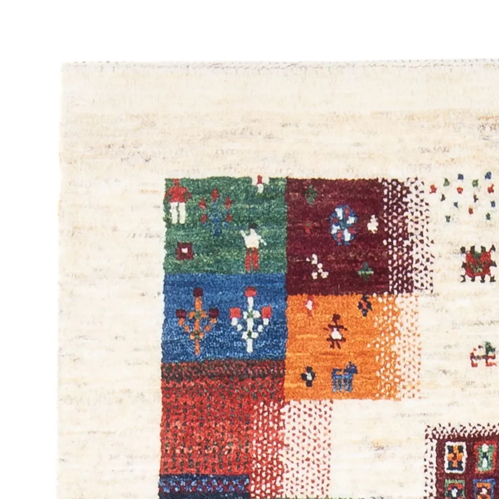 Gabbeh teppe - Loribaft persisk teppe - 136 x 85 cm - flerfarget