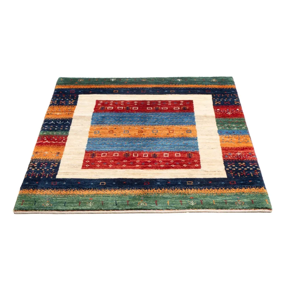 Gabbeh teppe - Loribaft persisk teppe - 138 x 83 cm - flerfarget