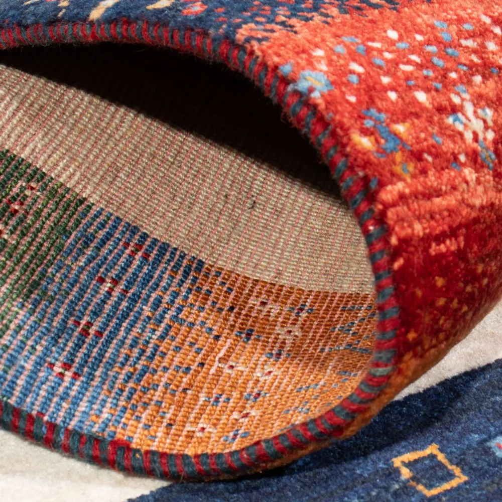 Gabbeh teppe - Loribaft persisk teppe - 138 x 83 cm - flerfarget