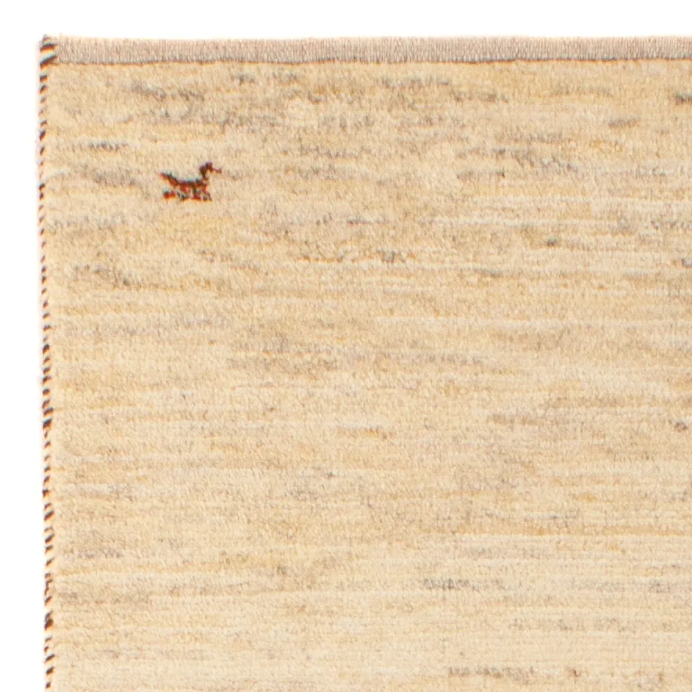 Gabbeh teppe - Loribaft persisk teppe - 140 x 70 cm - beige