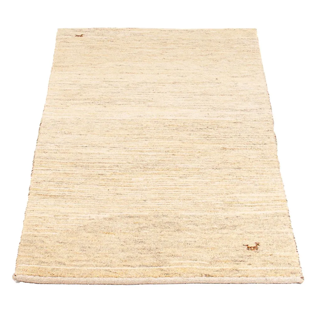 Gabbeh teppe - Loribaft persisk teppe - 140 x 70 cm - beige