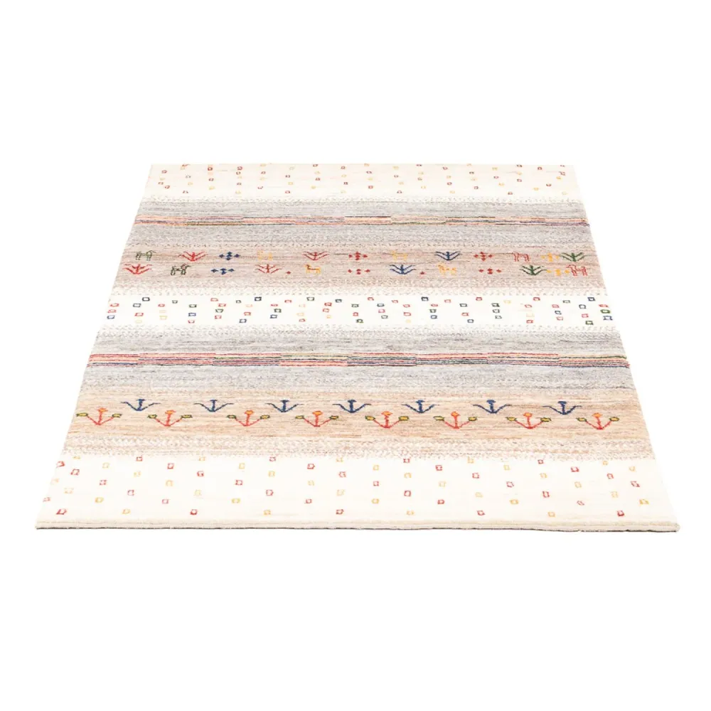 Gabbeh teppe - Loribaft persisk teppe - 142 x 82 cm - flerfarget