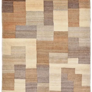 Gabbeh teppe - Loribaft persisk teppe - 146 x 122 cm - lysebrun