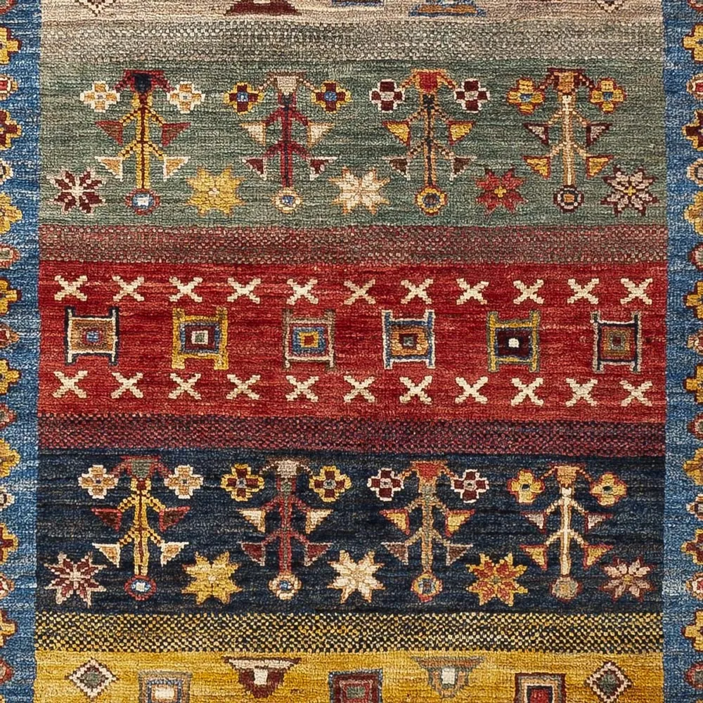 Gabbeh teppe - Loribaft persisk teppe - 148 x 105 cm - flerfarget