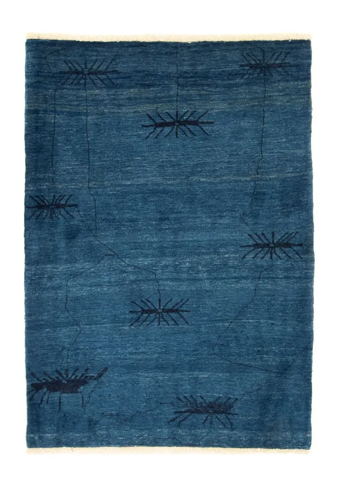 Gabbeh teppe - Loribaft persisk teppe - 150 x 102 cm - mørkeblå