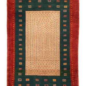 Gabbeh teppe - Loribaft persisk teppe - 153 x 103 cm - gull
