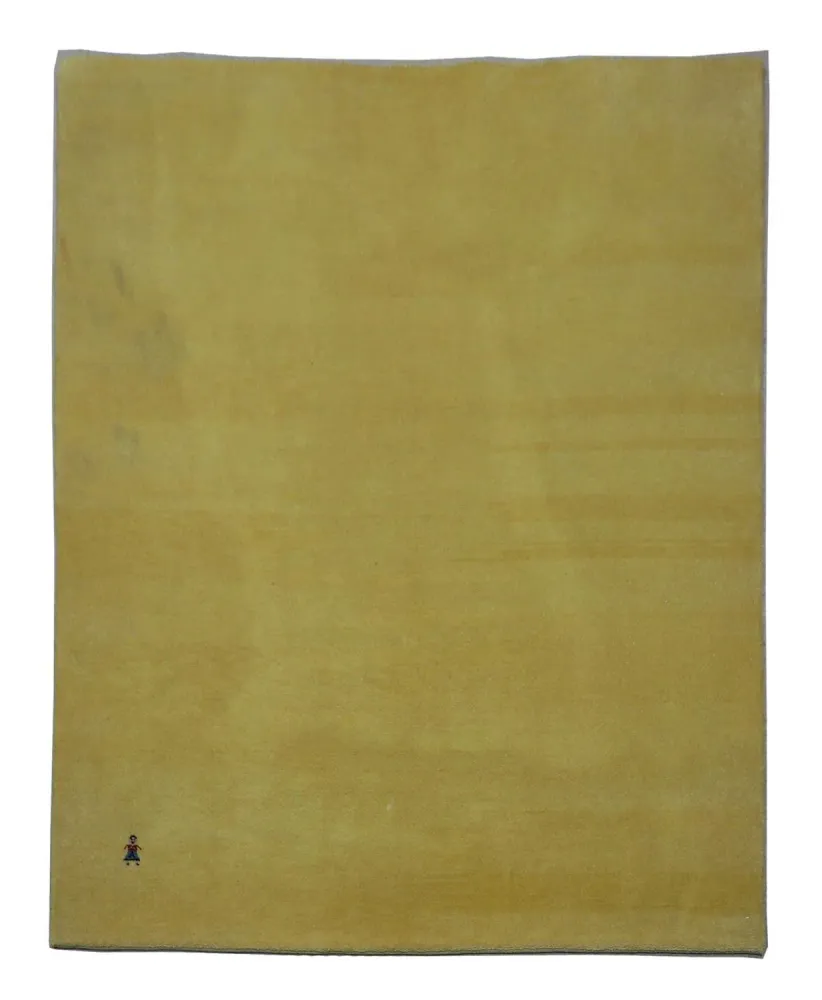 Gabbeh teppe - Loribaft persisk teppe - 155 x 128 cm - olivengrønn