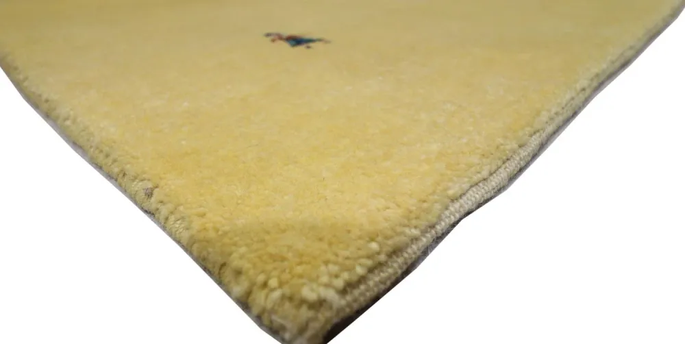 Gabbeh teppe - Loribaft persisk teppe - 155 x 128 cm - olivengrønn