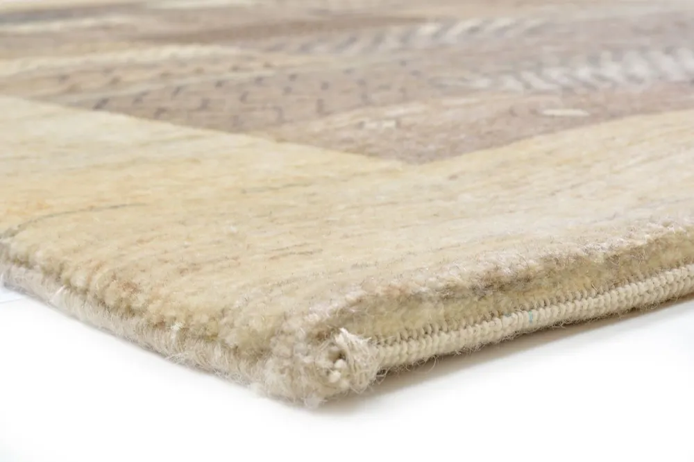 Gabbeh teppe - Loribaft persisk teppe - 156 x 110 cm - sand