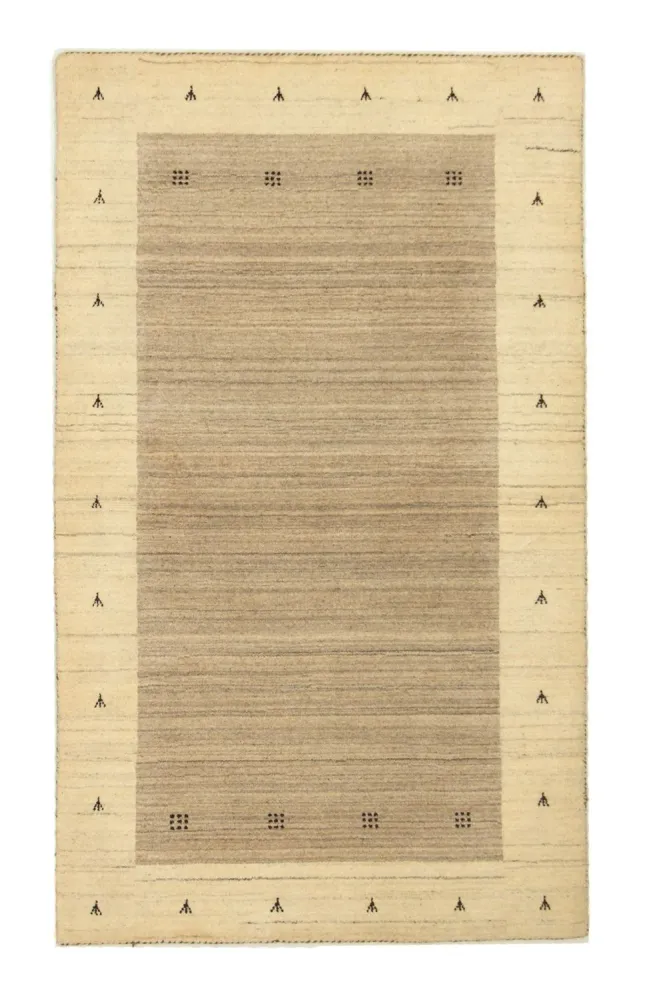 Gabbeh teppe - Loribaft persisk teppe - 160 x 90 cm - beige