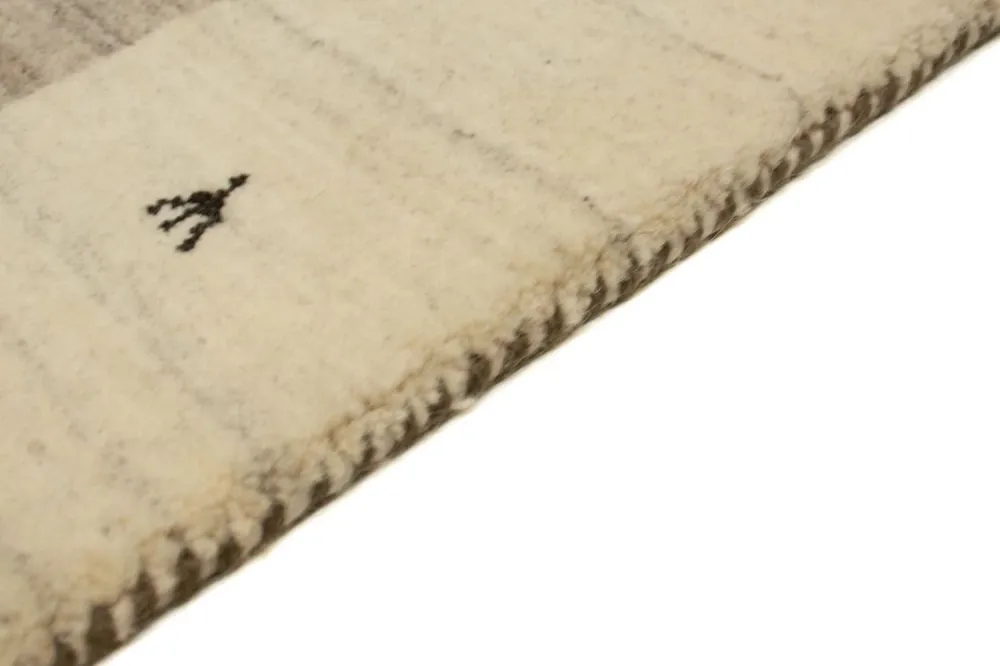 Gabbeh teppe - Loribaft persisk teppe - 160 x 90 cm - beige