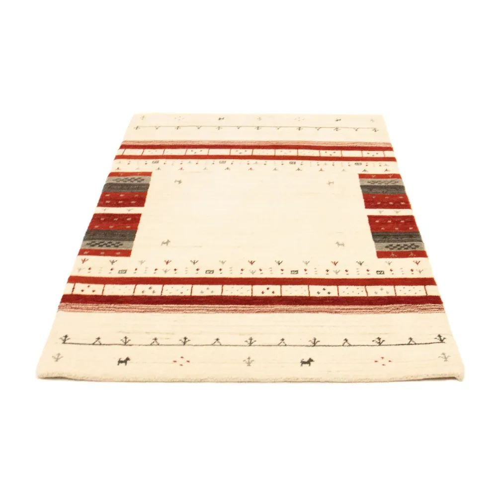 Gabbeh teppe - Loribaft persisk teppe - 161 x 92 cm - beige