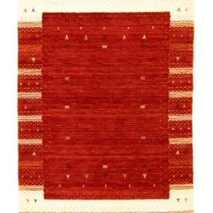Gabbeh teppe - Loribaft persisk teppe - 162 x 94 cm - rød