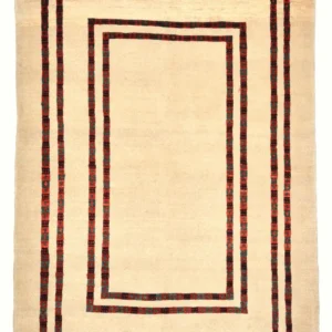 Gabbeh teppe - Loribaft persisk teppe - 179 x 127 cm - beige