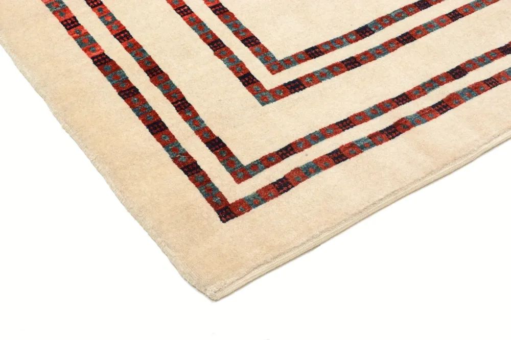 Gabbeh teppe - Loribaft persisk teppe - 179 x 127 cm - beige