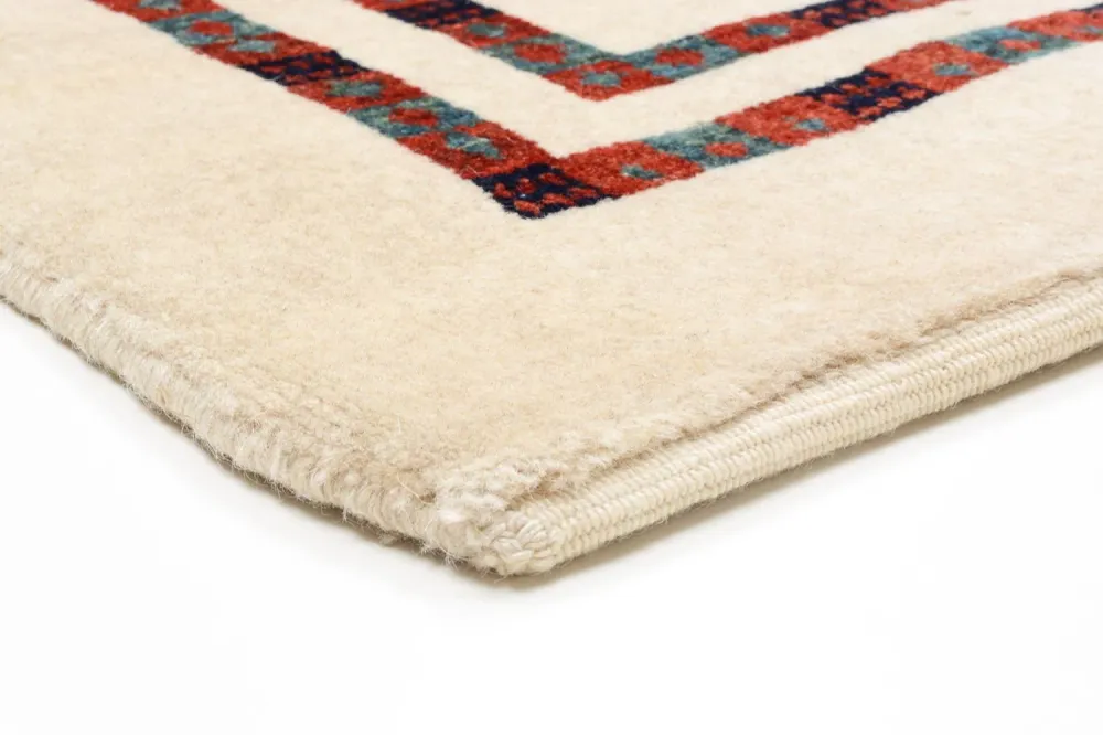 Gabbeh teppe - Loribaft persisk teppe - 179 x 127 cm - beige
