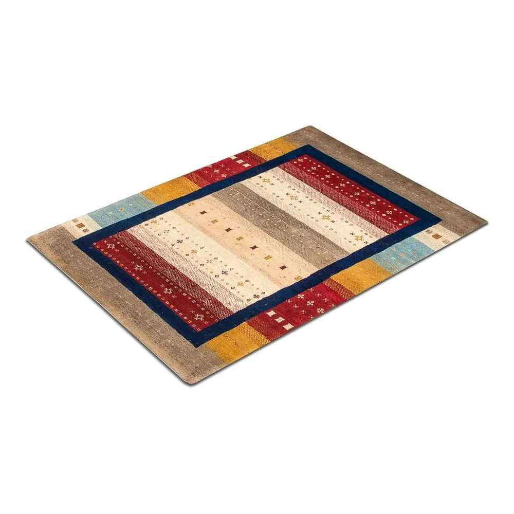 Gabbeh teppe - Loribaft persisk teppe - 181 x 123 cm - flerfarget