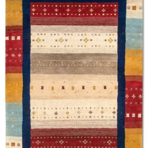 Gabbeh teppe - Loribaft persisk teppe - 181 x 123 cm - flerfarget