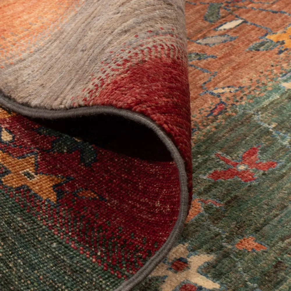 Gabbeh teppe - Loribaft persisk teppe - 193 x 158 cm - flerfarget