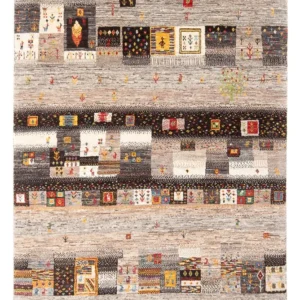Gabbeh teppe - Loribaft persisk teppe - 196 x 131 cm - flerfarget