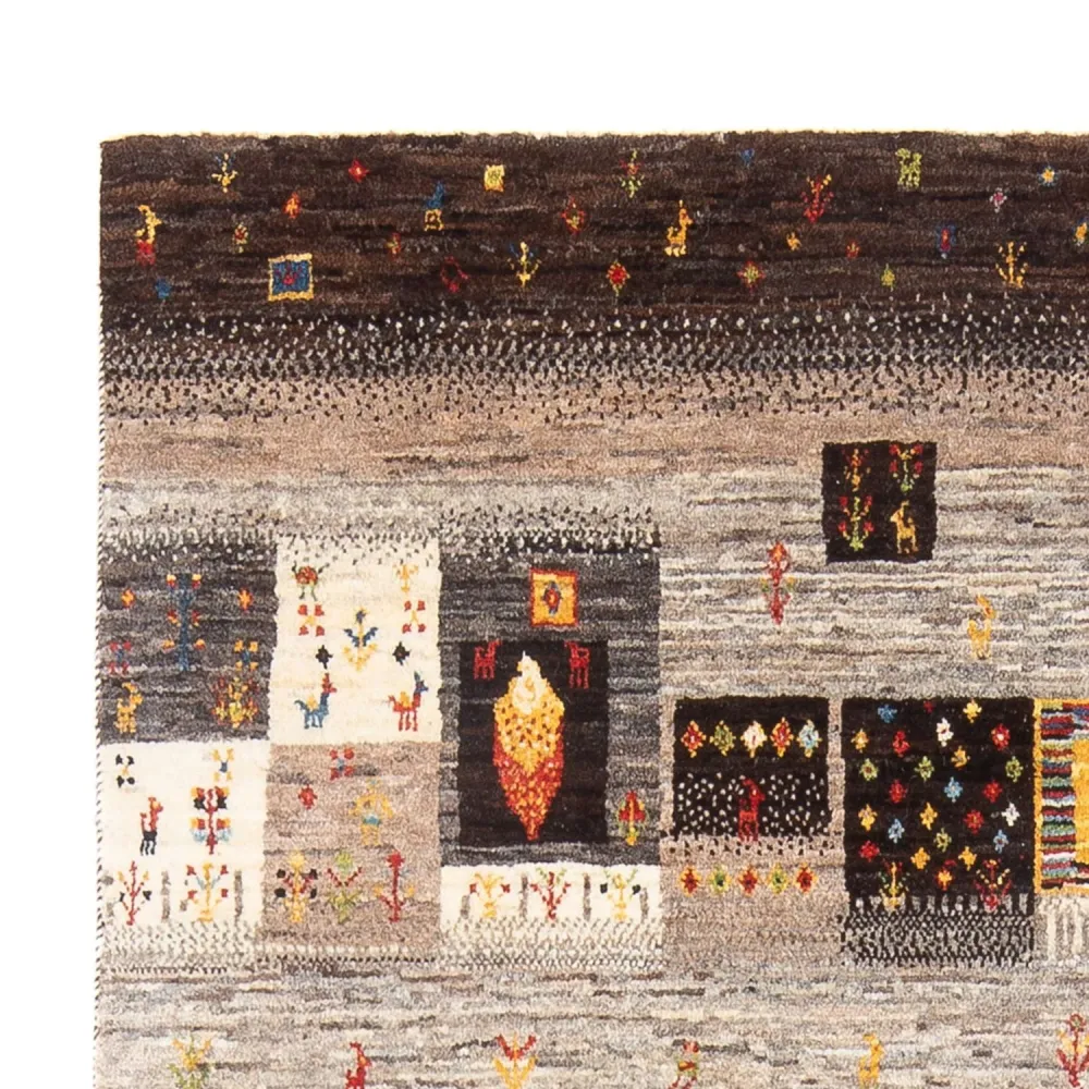 Gabbeh teppe - Loribaft persisk teppe - 196 x 131 cm - flerfarget
