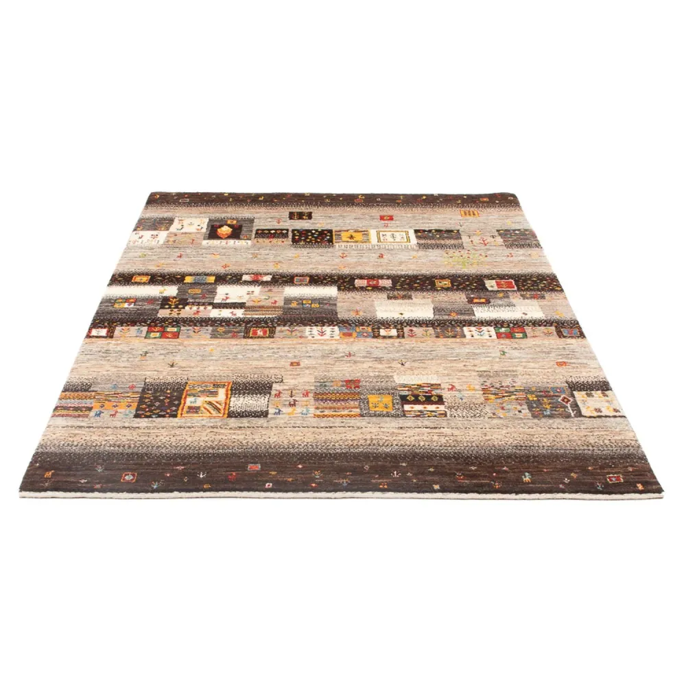 Gabbeh teppe - Loribaft persisk teppe - 196 x 131 cm - flerfarget