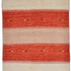 Gabbeh teppe - Loribaft persisk teppe - 198 x 101 cm - flerfarget