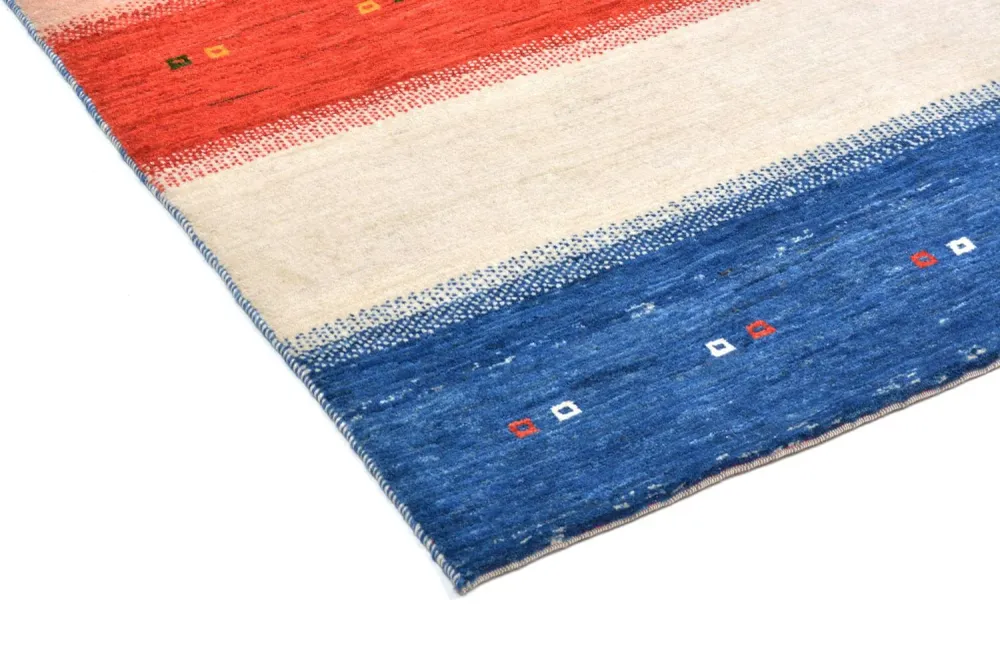 Gabbeh teppe - Loribaft persisk teppe - 198 x 101 cm - flerfarget
