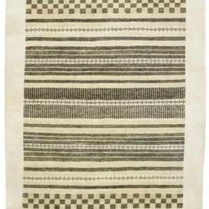 Gabbeh teppe - Loribaft persisk teppe - 199 x 142 cm - beige