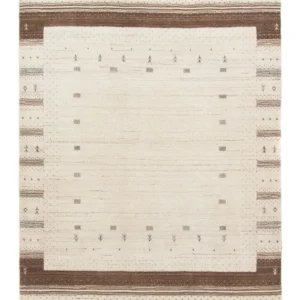 Gabbeh teppe - Loribaft persisk teppe - 200 x 143 cm - beige